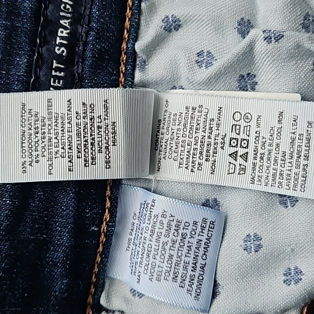 Lucky Brand Jeans Sweet Straight 6/28 Reg - Picture 8 of 9